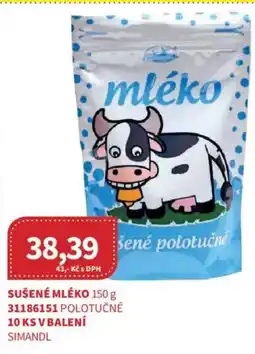 Kubík potraviny Sušené mléko nabídka