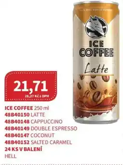 Kubík potraviny HELL Ice coffee nabídka