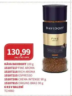 Kubík potraviny Káva Davidoff nabídka