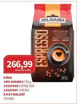 Kubík potraviny Káva Jihlavanka nabídka