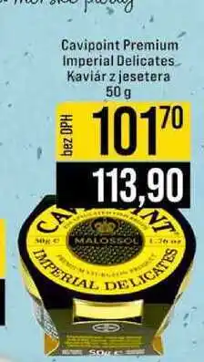 Jip Cavipoint Premium Imperial delicates Kaviár z jesetera nabídka