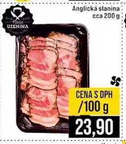 Jip Anglická slanina cca 200 g 100g nabídka