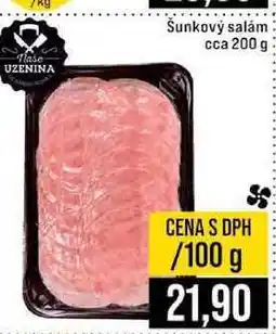 Jip Šunkový salám cca nabídka