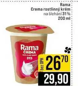 Jip Rama Crema rostlinný krém na šlehání 31% nabídka