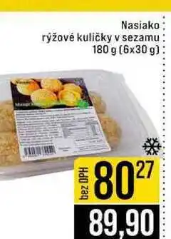 Jip Nasiako rýžové kuličky v sezamu 180 g (6x30 g) nabídka
