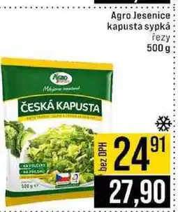 Jip Agro Jesenice kapusta sypká řezy nabídka