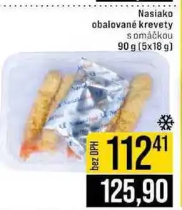 Jip Nasiako obalované krevety s omáčkou 90 g (5x18 g) nabídka