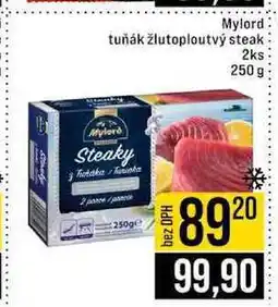 Jip Mylord tuňák žlutoploutvý steak 2ks nabídka