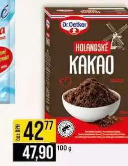 Jip Holandské kakao nabídka