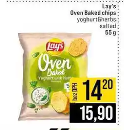 Jip Lay's Oven Baked chips yoghurt&herbs salted nabídka