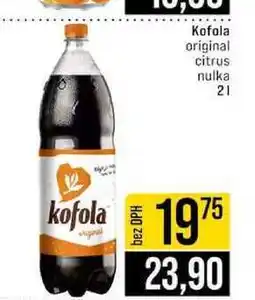 Jip Kofola original citrus nulka nabídka