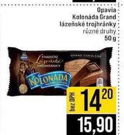 Jip Opavia Kolonáda Grand lázeňské trojhránky různé druhy nabídka