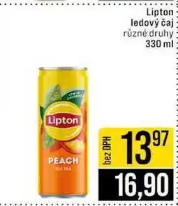 Jip Lipton ledový čaj různé druhy nabídka