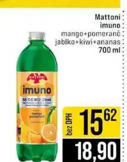 Jip Mattoni imuno mango+pomeranč jablko+kiwi+ananas 700 ml nabídka