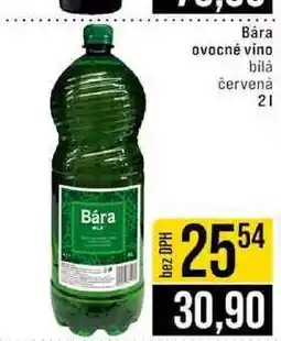 Jip Bára ovocné víno bilȧ červená nabídka