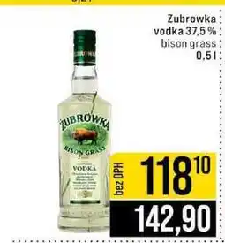 Jip Zubrowka vodka 37,5% bison grass nabídka