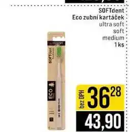 Jip SOFTdent Eco zubní kartáček ultra soft soft medium 1ks nabídka
