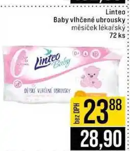 Jip Linteo Baby vlhčené ubrousky měsíček lékařský 72 ks nabídka