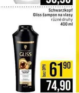 Jip Schwarzkopf Gliss šampon na vlasy různé druhy nabídka