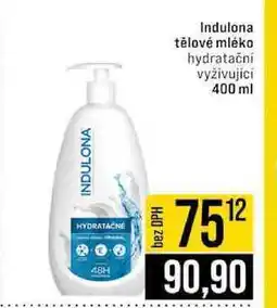 Jip Indulona tělové mléko hydratačni vyživující nabídka