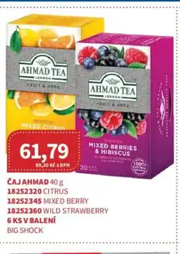 Kubík potraviny Čaj Ahmad nabídka