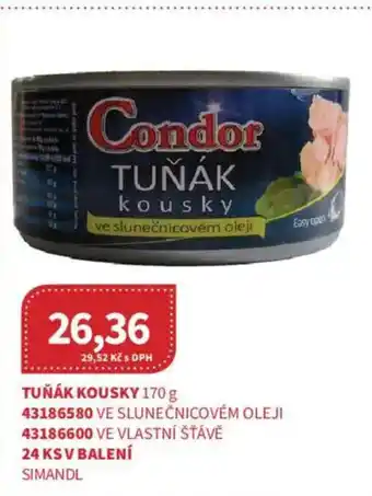 Kubík potraviny Tuňák kousky nabídka