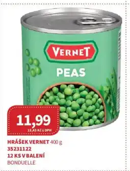 Kubík potraviny Hrášek Vernet nabídka