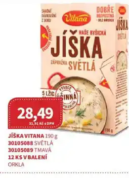 Kubík potraviny Jíška Vitana nabídka