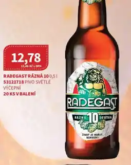 Kubík potraviny Radegast Rázná 10 nabídka