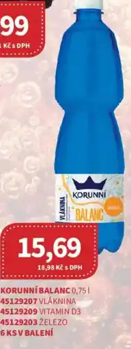 Kubík potraviny Korunní Balanc nabídka