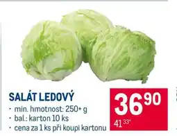 Makro Salát ledový nabídka