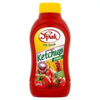 Ratio Spak Gourmet Kečup 900g, vybrané druhy nabídka