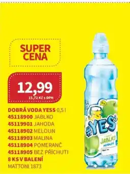 Kubík potraviny Dobrá voda Yess nabídka