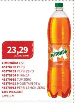 Kubík potraviny Limonáda nabídka