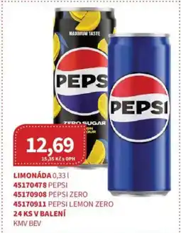 Kubík potraviny Limonáda nabídka