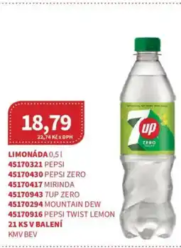 Kubík potraviny Limonáda nabídka