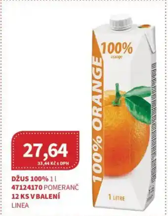Kubík potraviny Džus 100% nabídka
