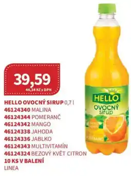 Kubík potraviny Hello ovocný sirup nabídka
