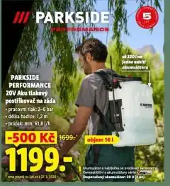 Lidl 20v aku tlakový postřikovač na záda nabídka