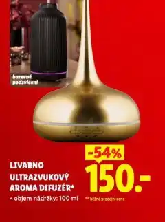 Lidl Ultrazvukový aroma difuzér nabídka
