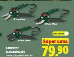 Lidl Zahradní nůžky nabídka