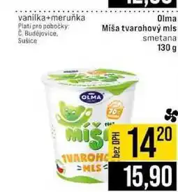 Jip Olma Míša tvarohový mis smetana nabídka