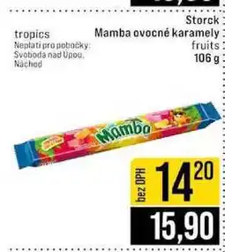 Jip Storck Mamba ovocné karamely fruits nabídka