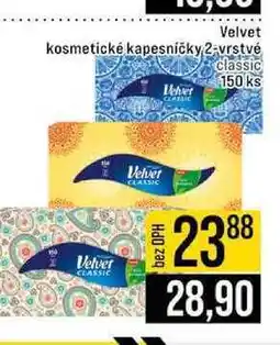 Jip Velvet kosmetické kapesníčky 2-vrstvé Velver nabídka