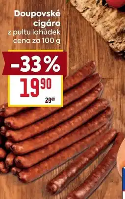 Billa Doupovské cigáro nabídka