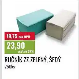 Ratio RUČNÍK ZZ ZELENÝ, ŠEDÝ 250ks nabídka