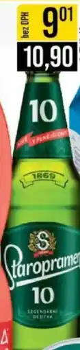 Jip Staropramen 10 světlé výčepní nabídka
