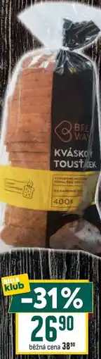 Billa Kváskový tousťáček nabídka