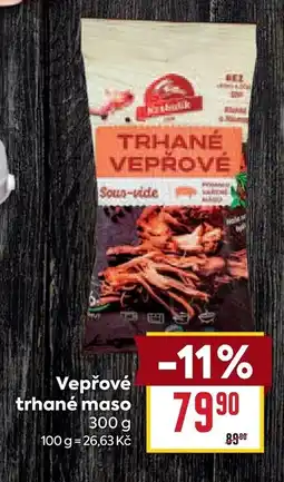 Billa Vepřové trhané maso nabídka