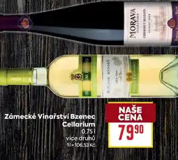 Billa Zámecké Vinařství Bzenec Cellarium nabídka